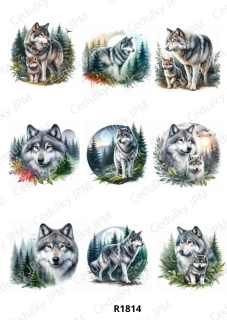 Rýžový a Soft  papír  A4 pro decoupage- R01814