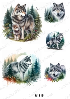 Rýžový a Soft  papír  A4 pro decoupage- R01815