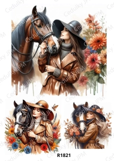Rýžový a Soft  papír  A4 pro decoupage- R01821