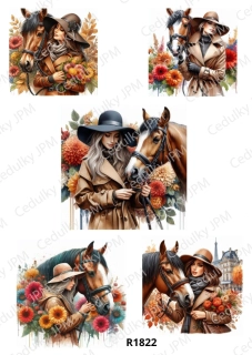 Rýžový a Soft  papír  A4 pro decoupage- R01822