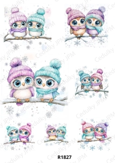 Rýžový a Soft  papír  A4 pro decoupage- R01827