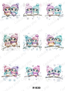 Rýžový a Soft  papír  A4 pro decoupage- R01830