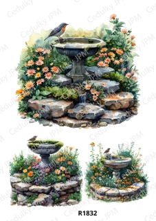 Rýžový a Soft  papír  A4 pro decoupage- R01832