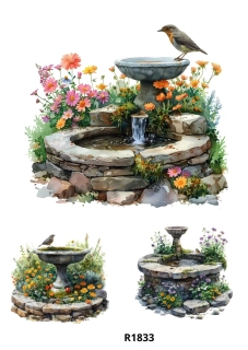 Rýžový a Soft  papír  A4 pro decoupage- R01833