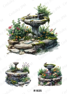 Rýžový a Soft  papír  A4 pro decoupage- R01835