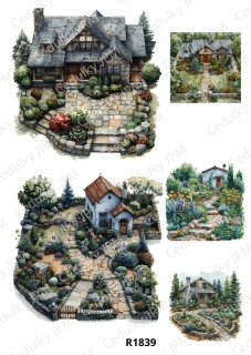 Rýžový a Soft  papír  A4 pro decoupage- R01839