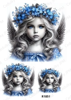 Rýžový a Soft  papír  A4 pro decoupage- R01851