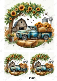 Rýžový a Soft  papír  A4 pro decoupage- R01873