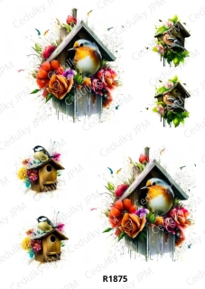 Rýžový a Soft  papír  A4 pro decoupage- R01875