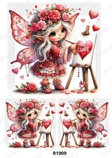 Rýžový a Soft  papír  A4 pro decoupage- R01909