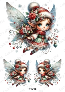 Rýžový a Soft  papír  A4 pro decoupage- R01918