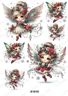 Rýžový a Soft  papír  A4 pro decoupage- R01919