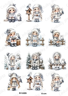 Rýžový a Soft  papír  A4 pro decoupage- R01935