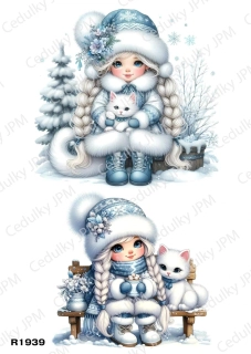 Rýžový a Soft  papír  A4 pro decoupage- R01939