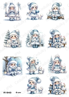 Rýžový a Soft  papír  A4 pro decoupage- R01943