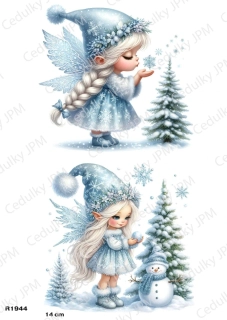 Rýžový a Soft  papír  A4 pro decoupage- R01944