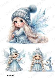 Rýžový a Soft  papír  A4 pro decoupage- R01945