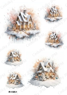 Rýžový a Soft  papír  A4 pro decoupage- R01951