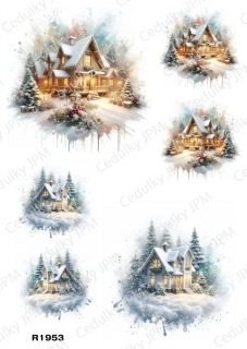 Rýžový a Soft  papír  A4 pro decoupage- R01953