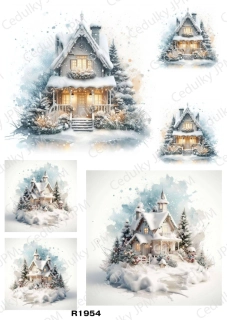Rýžový a Soft  papír  A4 pro decoupage- R01954