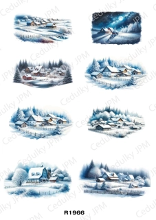 Rýžový a Soft  papír  A4 pro decoupage- R01966