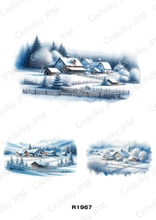 Rýžový a Soft  papír  A4 pro decoupage- R01967