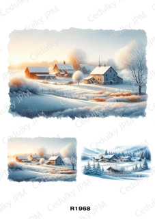 Rýžový a Soft  papír  A4 pro decoupage- R01968