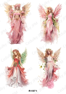 Rýžový a Soft  papír  A4 pro decoupage- R01971