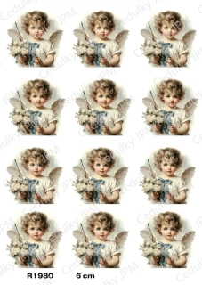 Rýžový a Soft  papír  A4 pro decoupage- R01980