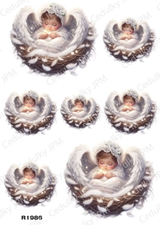 Rýžový a Soft papír A4 pro decoupage- R01986