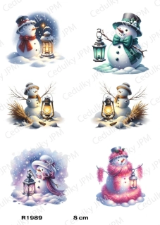 Rýžový a Soft  papír  A4 pro decoupage- R01989