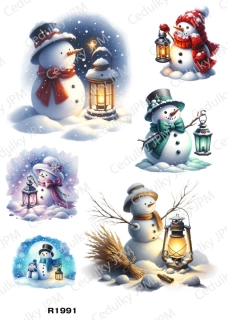 Rýžový a Soft  papír  A4 pro decoupage- R01991