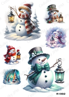 Rýžový a Soft  papír  A4 pro decoupage- R01992