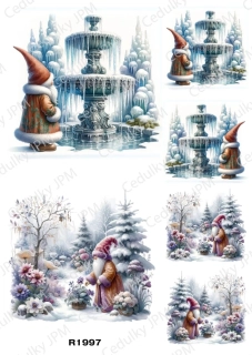 Rýžový a Soft  papír  A4 pro decoupage- R01997