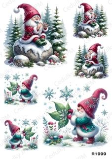 Rýžový a Soft  papír  A4 pro decoupage- R01999