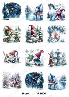Rýžový a Soft  papír  A4 pro decoupage- R02001
