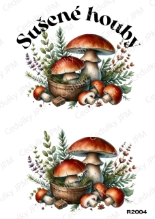 Rýžový a Soft  papír  A4 pro decoupage- R02004