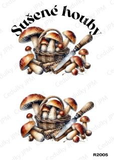 Rýžový a Soft  papír  A4 pro decoupage- R02005