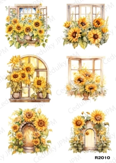 Rýžový a Soft  papír  A4 pro decoupage- R02010