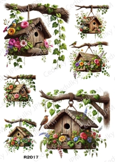 Rýžový a Soft  papír  A4 pro decoupage- R02017