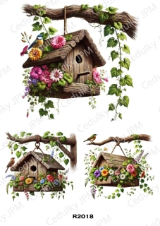 Rýžový a Soft  papír  A4 pro decoupage- R02018