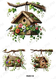 Rýžový a Soft  papír  A4 pro decoupage- R02019