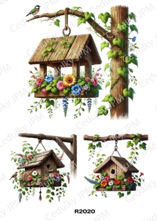 Rýžový a Soft  papír  A4 pro decoupage- R02020