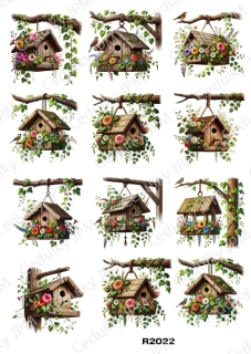 Rýžový a Soft  papír  A4 pro decoupage- R02022