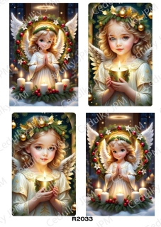 Rýžový a Soft papír A4 pro decoupage- R02033