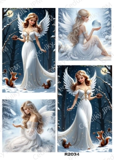 Rýžový a Soft papír A4 pro decoupage- R02034