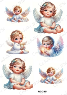 Rýžový a Soft papír A4 pro decoupage- R02035