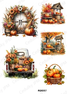 Rýžový a Soft  papír  A4 pro decoupage- R02037