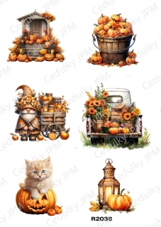 Rýžový a Soft  papír  A4 pro decoupage- R02038