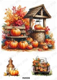 Rýžový a Soft  papír  A4 pro decoupage- R02039